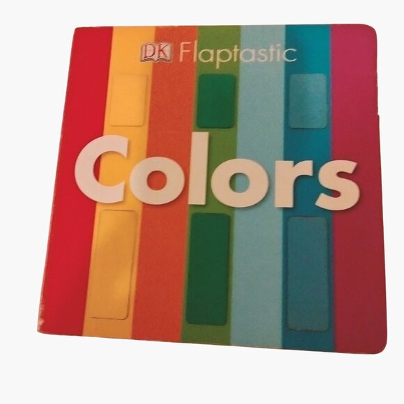 DK Flaptastic Colors Lift The Flap Board Book - Picture 1 of 8